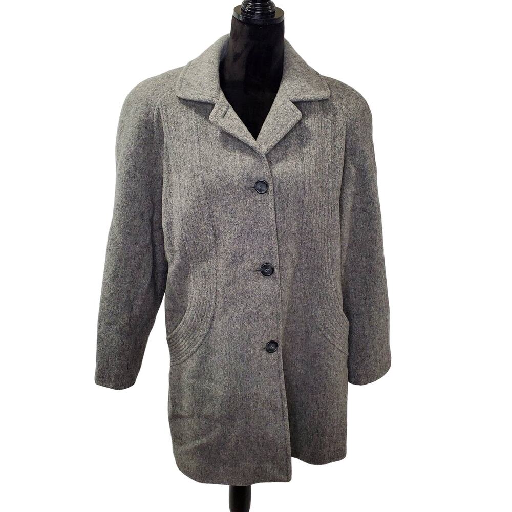 Herman Kay Wool Long Coat 8